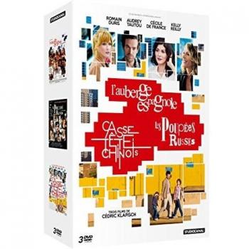 La Trilogie : L'auberge espagnole + Les poupées russes + Casse-tête chinois [DVD]