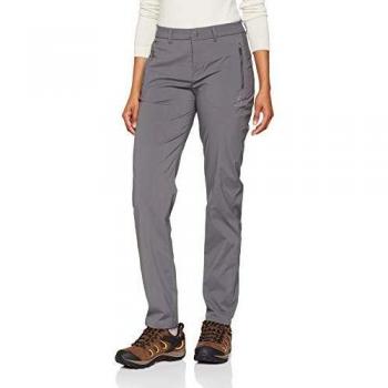 Odlo Pantalones de conversión Mujer, Mujer, Pantalones, 560131-10353-38, Gris Grafito, 48