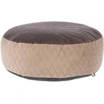 Cojín para mascotas marrón y gris taupe 60x18 cm Kerbl