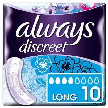 Always Discreet Long 10 Pads