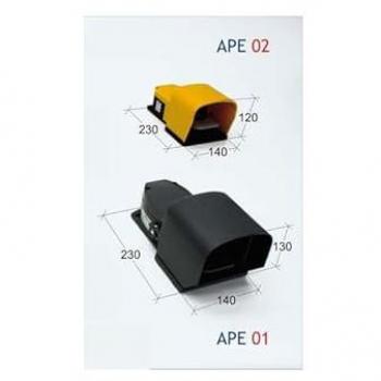 Interruptor de Seguridad de Pie Aluminio Metalworks APE 01