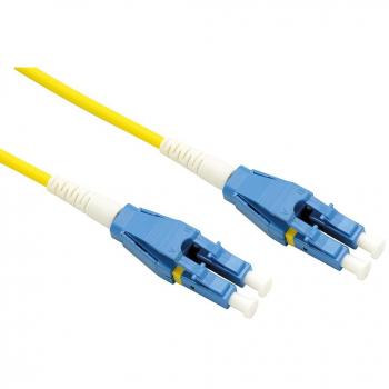 Cable de Fibra Óptica Dúplex Monomodo 9/125µm OS2 LC/LC Amarillo 15 m