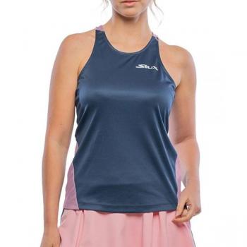 Camiseta Sin Mangas Siux Jamming Mujer Cayenne, T-shirt Senza Maniche Da Donna, Rosa