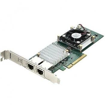 D-Link DXE-820T - Tarjeta 10-Gigabit Dual-Port PCI-Express Ethernet, Doble Puerto RJ45 10GBase-T, Compatible Windows Server, SLES, Solaris