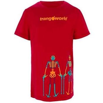 Trangoworld Teleno Camiseta, Unisex niños, Granate, 06