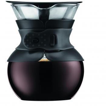 Pour over: cafetera de goteo con filtro dorado, 0.5 l
