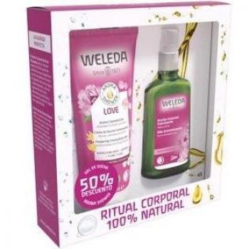 Weleda Pack Aceite de Rosa Mosqueta 100 ml + Gel de Ducha Aroma Love 200 ml