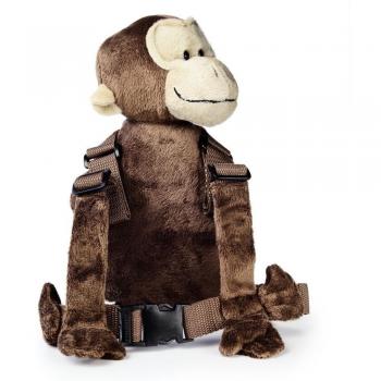 Goldbug - Mochila portabebés de peluche, diseño de mono
