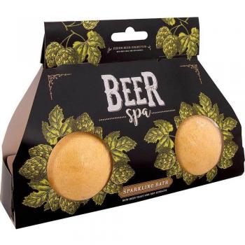 Bohemia Gifts & Cosmetics Beer Spa Fizzy Bath Bombs 2x100 g