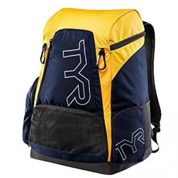 TYR Alliance 45L Backpack - Yellow and Blue