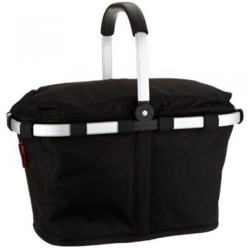 Bolsa de Transporte Térmica Reisenthel Carrybag Iso Negra con Función de Refrigeración, Diseño Elegante y Resistente al Agua