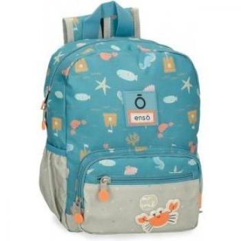 Mochila preescolar Enso Mr Crab 28 cm adaptable a carro