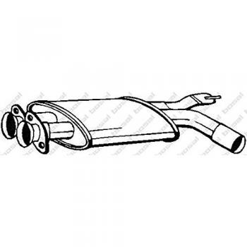 Silenciador Intermedio BOSAL 247-251 para BMW 5 Berline