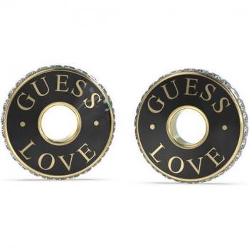 Pendientes Love Guess de Acero Dorado