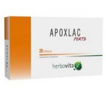 Herbovita Apoxlac Forte Suplemento Alimenticio Multivitaminas 20 Cápsulas
