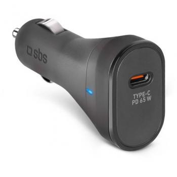 Cargador de Coche SBS 65W Power Delivery para Dispositivos Móviles