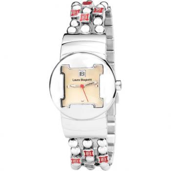Laura Biagiotti Reloj de Mujer Analogico Cuarzo con Correa de Acero LB0049L-BG
