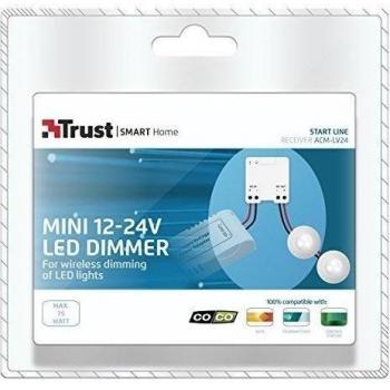 Trust ACM-LV24 Controlador mini para LED de 12 a 24V para encender y atenuar luces de forma inalámbrica