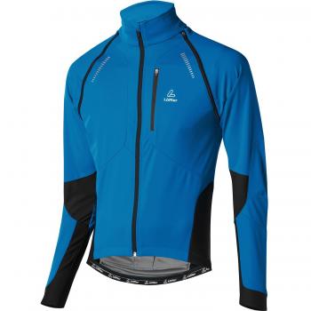 Löffler Bike de Zip Off Chaqueta de San Remo WS Light Softshell para Hombre, Color Azul Real, tamaño 46
