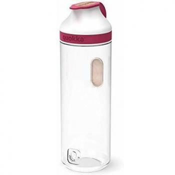 Quokka Mineral - Claret 670 ML | Botella de Agua Reutilizable de Tritan sin BPA - Botella con Cierre de imán para Gimnasio, Bicicleta, Colegio, Oficina, Viajes
