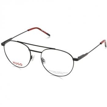 Gafas de Sol Hugo Boss HG 1210 Piloto Metálicas con Lentes Incluidos, Color Negro, Talla Única, 53mm/19mm/145mm