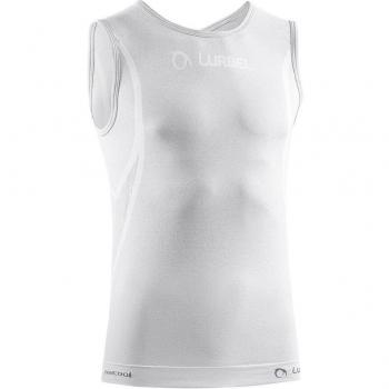 Camiseta Lurbel Oxigeno Singlet para running y ciclismo, transpirable y sin costuras