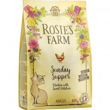 Rosie's Farm Adult Chicken with Sweet Potato Dry Cat Food - 400g