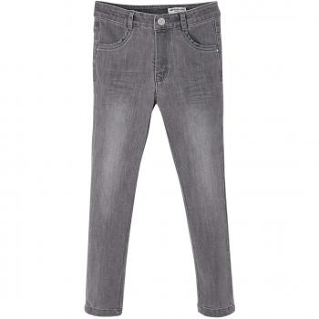 Vertbaudet - Vaquero - para niña Denim Gris 6 años