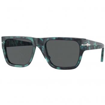 Persol PO3348S 1211B1 Unisex Squadrata Blu Tortoiseshell Sunglasses Size 55