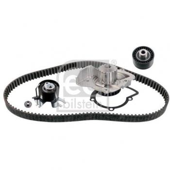 Bomba de Agua + Kit de Correa de Distribución FEBI BILSTEIN 173180 para FORD, FIAT y PEUGEOT