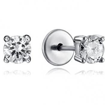 Pendientes Viceroy Niña Plata con Circonita 9106E000-38