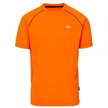 Trespass Ethen – Hombres De Secado Rápido Camiseta, Hombre, Color Shocking Orange, tamaño Medium