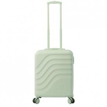 Maleta Trolley Cabina Expandible Totto Bazy+ S Meadow Mist, 39,5 x 54,5 x 22,5cm, Capacidad 39L, Resistencia a Impactos, Ruedas 360