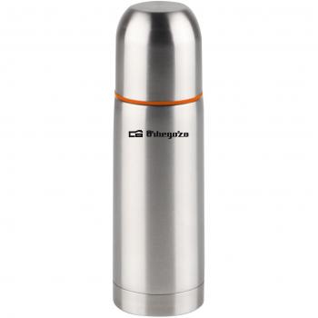 Termo de Acero Inoxidable Orbegozo TRL260 para Líquidos, 250ml con Tapón Pulsador Dosificador