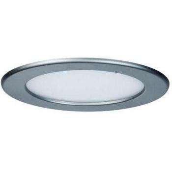 Panel LED empotrable redondo 12W 4000K IP44 blanco 170mm