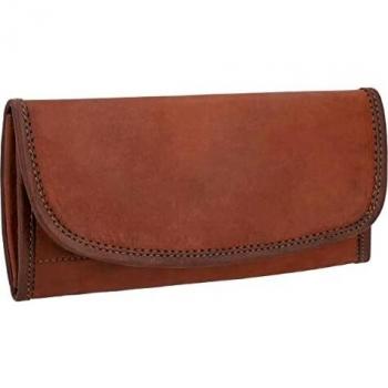 Cartera Gusti Cuero Nature - Cartera de Piel Emma para Mujer Vintage Marrón Cuero