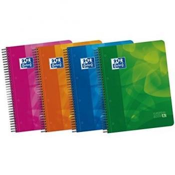 Bloc espiral Oxford microperforado DIN A4 rayado