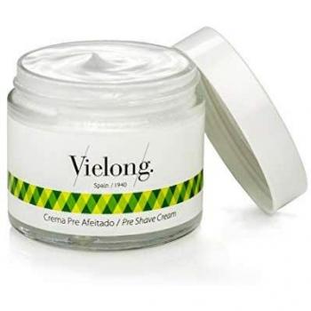 Vielong Crema Pre Afeitado Aloe Vera Y Vitamina E Con Extractos De Menta Y Eucalipto - 100 Ml. 100 g