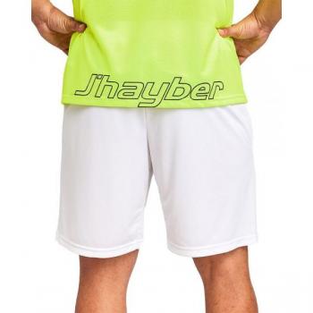 Short JHayber Básico DA4397 Blanco - Pantalón corto de la marca Jhayber, color blanco, diseño básico, ideal para uso diario y actividades deportivas