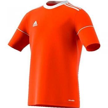adidas Squadra 17 Camiseta De Fútbol De Manga Corta, Unisex niños, Naranja/Blanco, 1516