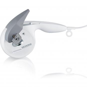 Severin DO 3854 - Abrelatas, color blanco y gris