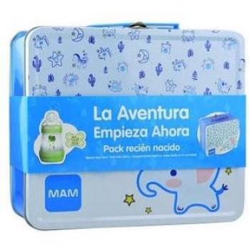 Pack Mam Recien Nacido - Biberón Verde 160ml + Chupete Estrella 0+Meses