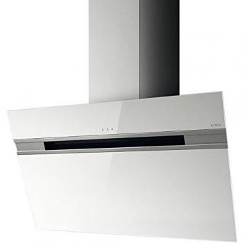 Campana decorativa inclinada Elica Stripe WH/A/90/LX - 1200 m³/h - Blanco