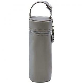 Portabiberon Mate Gris 8.5x8.5x22 cm