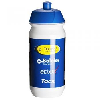 Tacx 2015 Topsport Vlaanderen Baloise - Botella de Agua para Bicicletas, Color Blanco