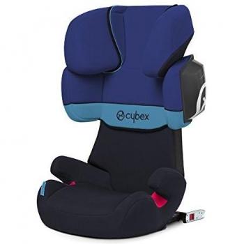 Cybex Silver Solution X2-Fix Silla de Coche, Grupo 2/3, Azul