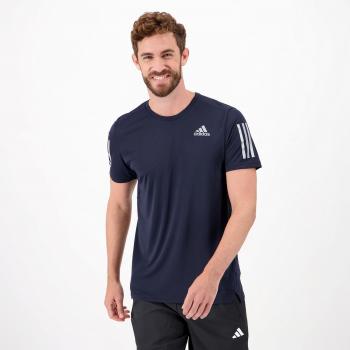 Camiseta de Manga Corta Adidas Own The Run para hombre en color azul