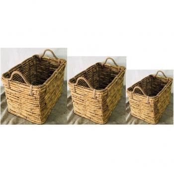 Juego de Cestas de Basquet DKD Home Decor 49 x 30 x 35 cm Metal