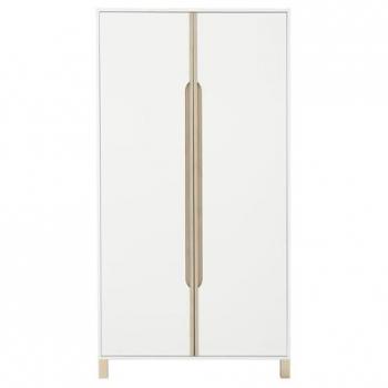 Armario Infantil 2 Puertas - Blanco - 101x194 cm