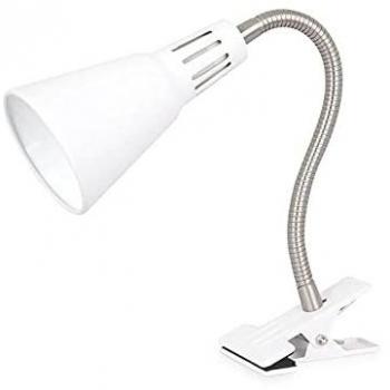 Flexo con pinza Nuka E14 Blanco GSC 204200000